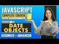 29. Date Objects | Javascript tutorial for beginners | Javascript full course