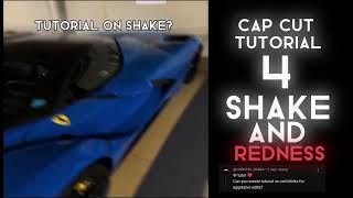 Cap cut tutorial part 4 shake #tutorial #capcut #car #hypercar #supercar #edit #caredit