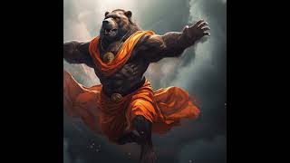 Jamvant the bear who had power of 10 million lions #hinduism #jamvant #ramayana