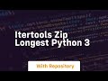 itertools zip longest python 3