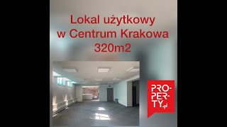 Lokal użytkowy 320m2 - Centrum Krakowa