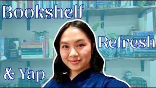 Bookshelf Refresh/Tour & Yap ✨📖 🧹