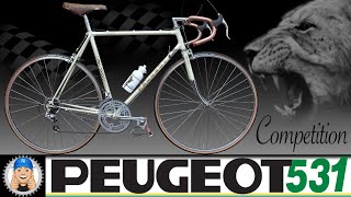 Vintage Peugeot 531 Competition Road Bike Restoration