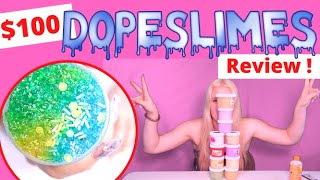 $100 DOPESLIMES First Impression + Honest Review!!