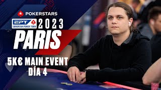 🥐 EPT París 2023 - MAIN EVENT 5.300€ Día 4 🥐 Cartas Vistas  👀 ♠️  PokerStars en Español