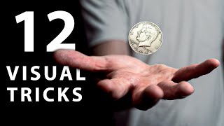 12 VISUAL Coin Tricks Anyone Can Do | Revealed