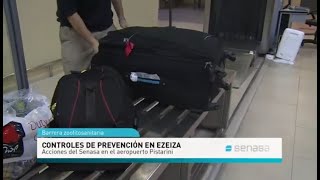 Aeropuerto Ezeiza, Senasa controla que no ingresen productos de origen animal y vegetal prohibidos