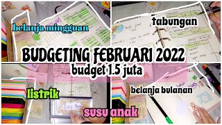 EVALUASI ANGGARAN JANUARI | BUDGETING FEBRUARI | IBU RUMAH TANGGA DENGAN 1 BABY