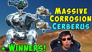 Total Corrosion CERBERUS Mk2 - GIVEAWAY WINNERS - War Robots Gameplay WR