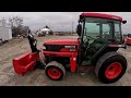 rare find like new old tractor. 1999 kubota l3710 with 39 original hours $42 900