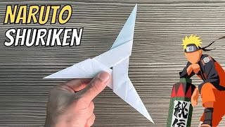 DIY - How To Make A Paper Shuriken | Easy Origami Ninja Star