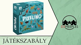 JÁTÉKSZABÁLY: PIXELINO