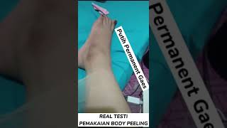 Testimoni Proses Pengelupasan Hanya Dengan Peeling