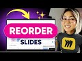 How to REORDER SLIDES in Miro (Step by Step)