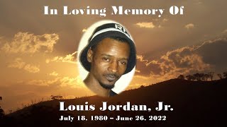 Louis Jordan, Jr. - Funeral Service (Part 1)