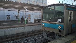 【2024.12.31】JR西日本奈良線205系1000番台NE405編成普通京都まで発車。宇治駅