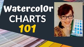 How to Paint a Watercolor Mixing Chart (Start here!)