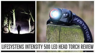 LIFESYSTEMS INTENSITY 500 LED RECHARGEABLE HEAD TORCH REVIEW