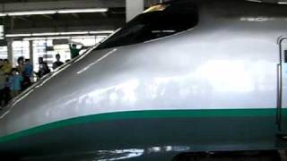 さよなら山形新幹線つばさ号４００系　つばさ１８号大宮発車