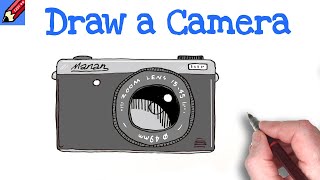 Draw a Compact Camera Real Easy