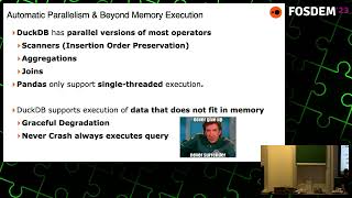 FOSDEM 2023 - DuckDB In The Python Land - Pedro Holanda