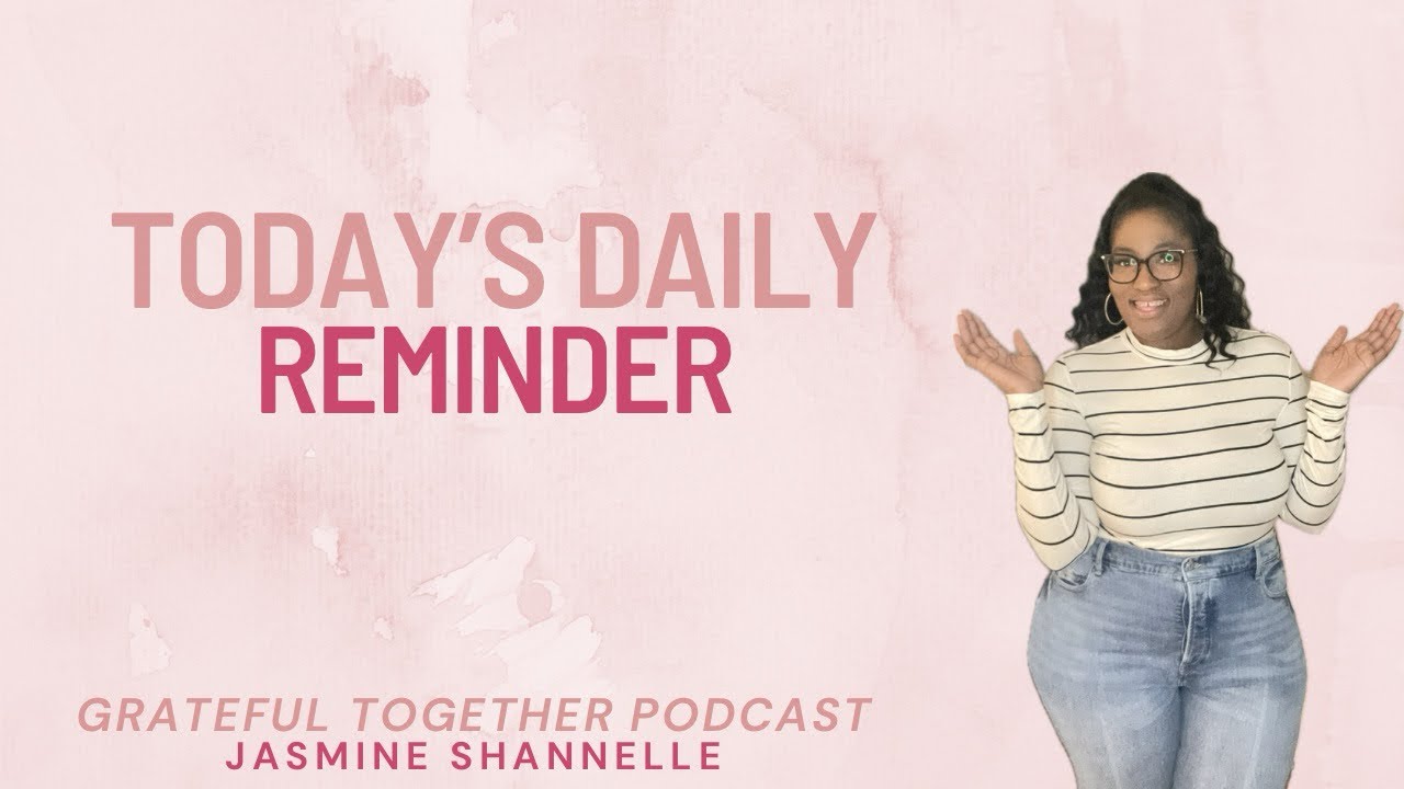 The Promises Still STANDS | Todays Reminder W/Jasmine Shannelle - YouTube