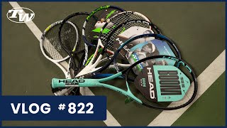Light, speedy & spin friendly tennis racquets! Great for beginners & intermediate players - VLOG 822