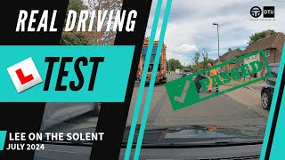 Actual Driving Test | Lee on the Solent | 2024 | Passed - 1 Driving Fault