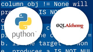 sqlalchemy IS NOT NULL select