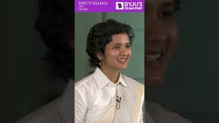 SHRUTI SHARMA - AIR 1 | BYJU’S IAS Tablet Student #shorts