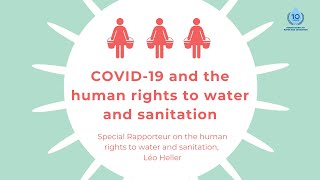 COVID-19, water and gender equality