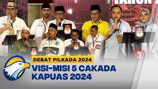 Visi Misi 5 Calon Bupati Wakil Bupati Kapuas 2024 - [Debat Pilkada 2024]