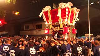 令和元年　玉祖神社　夏祭り　松の馬場　千塚　宮入