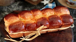 La meilleure brioche à la semoule et beurre  😋 moelleuse fondante et légère