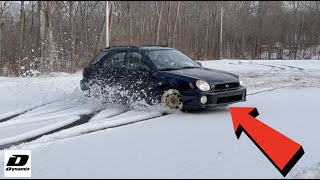 BUGEYE Subaru Wagon Gets Sideways!!