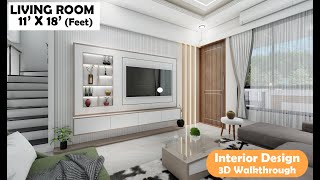 Elegant Living Room | 11x18 feet #livingroom #livingroomdecor #drawingroomdesign #interiordesign