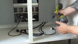 Faber Cooker Hoods - How to install the Fabula downdraft hood