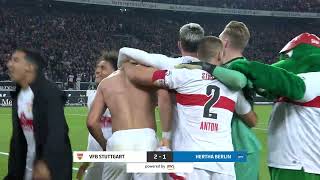 VFB Stuttgart 2 - 1 Hertha Berlin (Bundesliga 2022 - 2023 Matchday 14 Highlights)