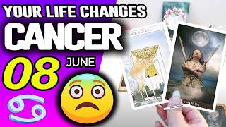 Cancer ♋YOUR LIFE CHANGES 😨 😱 horoscope for today JUNE 8 2026 ♋ #cancer tarot JUNE