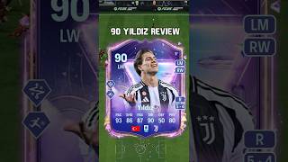 90 Yildiz Review in EA FC 25 #shorts #short #fc25 #eafc25 #yildiz #kenanyıldız #juve #futurestars