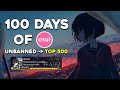 osu! 100 Days of Progress (Unbanned➜Top 500)