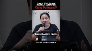 ATTY. TRIXIE VS CONG PADUANO? #Tricom #Politika #FreeSpeech