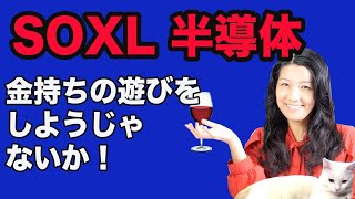 【SOXL】半導体レバレッジETF金持ちの遊びをしようじゃないか！