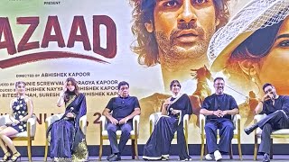 Uncut Official Trailer Launch of 'Azaad' Ft. Ajay Devgan, Rasha Thandani, Aman Devgan\