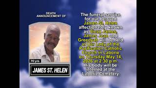 James St. Helen ~ Medium Obituary