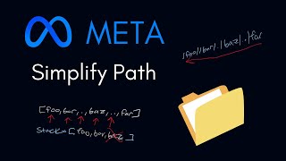 Simplify Path - LeetCode 71 - Popular Meta Interview Question