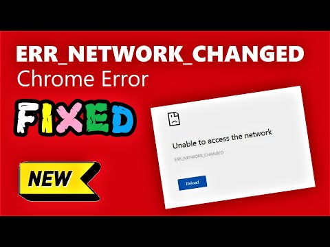 ERR_NETWORK_CHANGED FIXED | How to fix ERR NETWORK CHANGED Chrome Windows 10