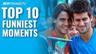 Top 10 Funny ATP Tennis Moments 🤣