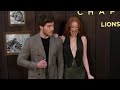 A funny moment with Madelaine Petsch & Froy Gutierrez at the premiere of 