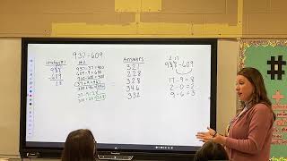 4th Grade Hand2Mind Daily Math Fact Fluency Number Talk with Allie Crews